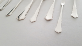 WMF - Silver plated Cutlery canteen - Chippendale style - 81-piece/12-pax. - Germany, mid-20th century