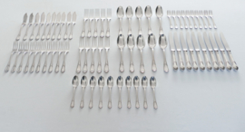 Guy Degrenne - Silver Plated Cutlery Set - 70-piece/10-pax. - France, 1960's-1980's