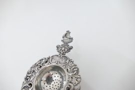Silver Plated Dutch Tea Strainer - H.Hooikaas - 1960s