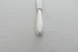Christofle - Silver plated Dinner knife - Perles - excellent condition