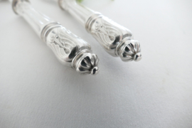Puiforcat - French silver set of Fish Servers - 1st Minerva - .950 silver - France, c. 1880