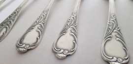 Silver Plated Cutlery Canteen - 84-piece/12-pax. - Louis XV/Rococo - Solingen, Germany c.1930's-1950's