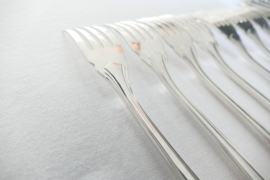 Christofle - Boreal - Silver Plated Fish Cutlery - 16-piece/8-pax. - Luc Lanel