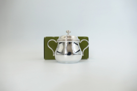Christofle Albi silver-plated Tea Set on tray - as good as new, in original packaging