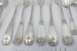Verzilverde Bestekset in Empire stijl - Armand Frenais - Frankrijk - c. 1900