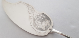 WMF - Art Nouveau Fish Servers - N.29 "Efeu" - Jugendstil - Germany, c. 1903