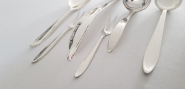 Gero, Zeist - Silver plated Cutlery Set - series 229 "Perfection" - 43-piece/6-pax. - the Netherlands, 1952-1975