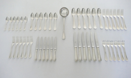 Christofle - Spatours - Silver Plated Cutlery Set - 49-piece/6-pax. - France, 1950-1983