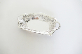 Silver Plated Art Nouveau serving basket - Wiskemann, Brussels, c. 1910