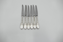 Christofle - Delafosse - Set of 6 antique dessert knives - France, 1907-1914