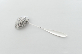 Antique Belgian Silver Sugar Sprinkling Spoon - Biedermeier - 1831-1868