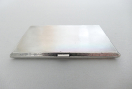 Sterling silver cigarette case - .925 silver - Adie Brothers, Ltd - Birmingham, U.K. - 1937