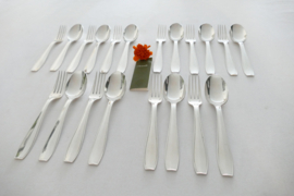 Christofle - Atlas - Set of 10 Dinner place settings - Luc Lanel for the Steamship S.S. Normandie - France, 1930s