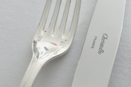 Christofle - Spatours - Silver Plated Cutlery Set - 49-piece/6-pax. - France, 1950-1983