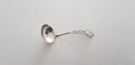 Antique silver cream spoon - .835 silver - Frank Pluut, Schoonhoven - the Netherlands, 1906