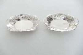 A pair of Art Nouveau Silver Plated Baskets - Wiskemann, Brussels c. 1910