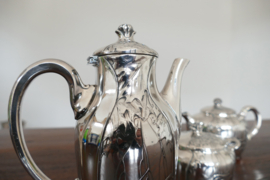 A Sycamore Art Nouveau Tea- and Coffee Service - Orfevrerie Gallia, 1904