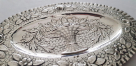 Spanish Silver Chocolate tray - .915 Silver - 1934-1988