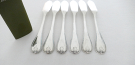 Christofle - Malmaison - Set of 6 silver plated Fish Knives
