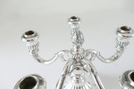 A Silver 5-Light Candelabra - Jacob Grimminger, Schwäbisch Gmünd - c. 1910