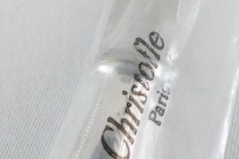 Christofle - Perles - Verzilverd Dessertmes - Nieuw in verpakking