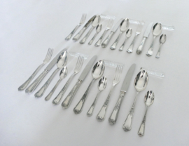 Orfevrerie Ercuis - Silver Plated Cutlery Set - N. 29 Louis XV - 30-piece/6-pax. - mint condition