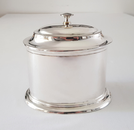 Silver Plated Biscuit Box