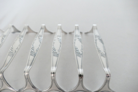 A set of 12 Silver Plated Art Nouveau Knife rests - Otto Kaltenbach Altensteig, 1921-1967