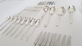 Silver Plated cutlery - P3 Chantal - 60-piece/8-pax. - Keltum, v. Kempen & Begeer - the Netherlands, c. 1950's