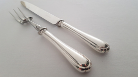 Christofle - A silver plated set of carving cutlery - Spatours collection