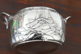 A Sycamore Art Nouveau Tea- and Coffee Service - Orfevrerie Gallia, 1904