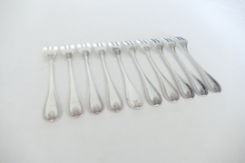 Christofle - Malmaison - 10 silver plated Pastry forks