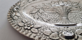 Spanish Silver Chocolate tray - .915 Silver - 1934-1988