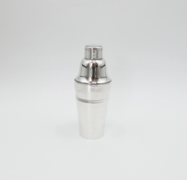 Silver Plated Art Deco Cocktail Shaker - France, 1920-1940