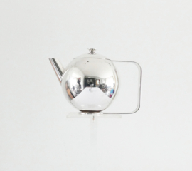 Verzilverde Bauhaus Koffiepot