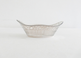 Silver Chocolade Basket - A. Presburg, Haarlem - the Netherlands, 1956