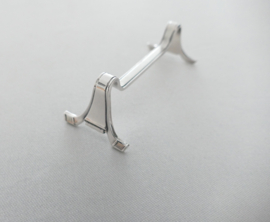 A set of 10 Silver Plated Art Deco Knife rests - Bremer Silberwarenfabrik, 1920-1930