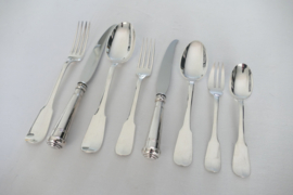 Orfevrerie Boulenger - Silver Plated Cutlery Canteen - Vieux Paris - 110-piece/12-pax. - Paris, 1898-1938