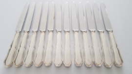 Bruno Wiskemann - Silver-plated cutlery set -12 pax/83-piece -  Chippendale series - Belgium, period 1930's-1960's