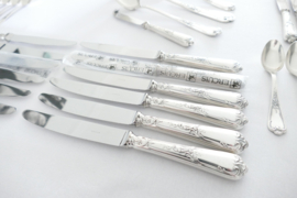 Orfevrerie Ercuis - Silver Plated Cutlery Set - N.29 Louis XV - 75-piece/12-pax. - France, c. 1980