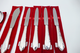 Robbe & Berking - Martelé - Silver Cutlery Set - 38-piece/4-pax. - 925 silver