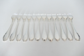 Christofle - Pompadour - Set of 12 dinner forks