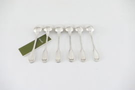Set of 6 antique Christofle starter/luncheon spoons - Chinon - 1890-1900