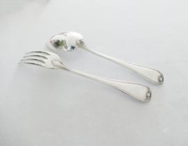 Antique Christofle Cutlery Set - Coquille - 14-piece/6-pax. - France, c.1920