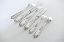 Orfevrerie Ercuis - Silver Plated Cutlery Set - N.29 Louis XV - 75-piece/12-pax. - France, c. 1980