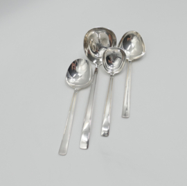 Silver Plated Cutlery Canteen - 40-piece/6-pax. - Nieuwpoort - the Netherlands, 1960's