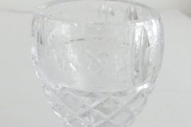A large 19th-century Crystal goblet