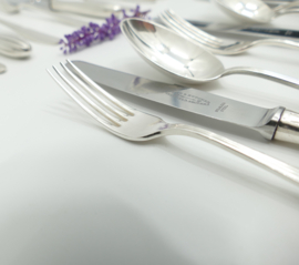 Silver Plated Dessert Cutlery - P3 Chantal - 18-piece/6-pax. - Keltum , van Kempen & Begeer