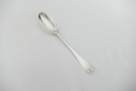 Silver Dinner Spoon - Huibert Alkers - Amsterdam, 1799