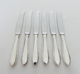Gero, Zeist - Silver Plated Cutlery Set - Puntfilet (Noble) - 41-piece/6-pax. - the Netherlands, 1965-1985